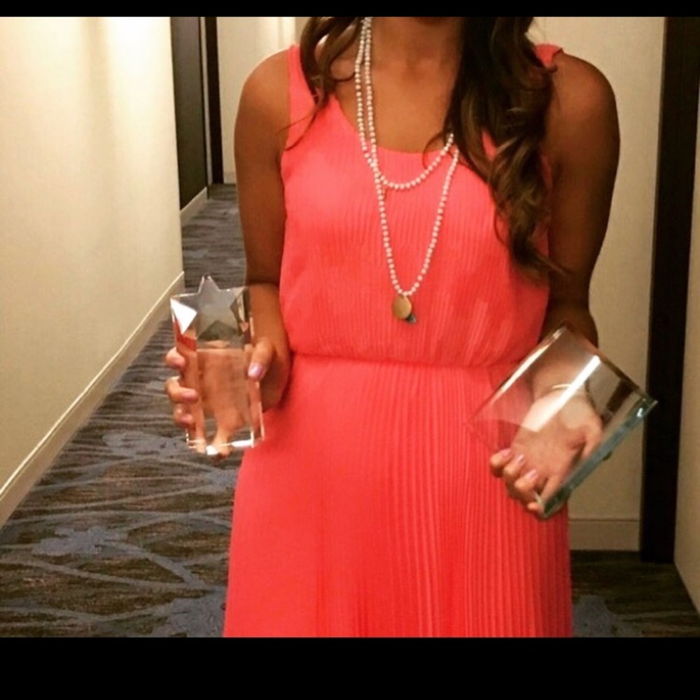 Hot pink Alice and Olivia dress
